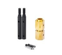 RC Pièces Voiture Compatible avec Traxxas pour TRX4 pour TRX6 1/10 RC, Pièces De Mise À Niveau Voiture sur Chenilles, Axe Portail, Arbre D'entraînement Roue Hexagonale 14mm