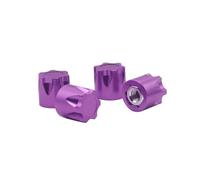 RC Pièces Voiture Compatible avec Traxxas pour TRX4 pour TRX6 pour Slash D90 D110 pour Axial pour SCX10 pour Tamiya 1/10 Pièces Upgrade Voiture RC Bouchon De Jante Écrou M4(Purple)