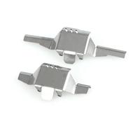 RC Pièces Voiture Compatible avec Traxxas pour TRX4M 1/18 RC Voiture Pièces Upgrade Protection Essieu Avant Et Arrière en Acier Inoxydable