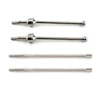 RC Pièces Voiture Compatible avec Traxxas pour UDR, Arbre De Transmission CVD 8539 8550 8553 1/7 RC, Pièces Mise À Niveau Voiture, Accessoires Avant Et Arrière en Métal(Silver)