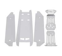 RC Pièces Voiture Compatible avec Traxxas pour XRT 78086-4 1/6 RC Monster Truck, Pièces De Mise À Niveau en Acier Inoxydable pour Châssis, Protection Anti-Rayures, 5 Pièces