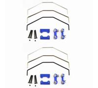 RC Pièces Voiture Compatible avec Traxxas X pour Maxx XMAXX 1/5 RC, Pièces De Mise À Niveau De Voiture, Accessoires De Remplacement, Kit De Barre Anti-roulis Avant Et Arrière en Métal