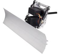 RC Pièces Voiture Compatible avec TRX4 pour SCX10 II pour Redcat Gen8 1/10 RC Voiture Pièces Upgrade Kit Chasse-Neige en Aluminium avec Deux Servomoteurs(Silver)