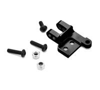 RC Pièces Voiture Compatible avec TRX4 pour TRX6 1/10 RC Pièces De Mise À Niveau sur Chenilles Modification Accessoires De Remplacement Support Panhard en Aluminium(Black)