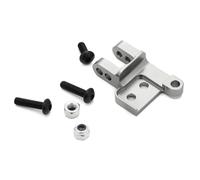 RC Pièces Voiture Compatible avec TRX4 pour TRX6 1/10 RC Pièces De Mise À Niveau sur Chenilles Modification Accessoires De Remplacement Support Panhard en Aluminium(Silver)