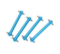 RC Pièces Voiture Compatible avec TT02B 1/10 RC Pièces De Mise À Niveau Voiture pour Buggy, Arbre D'entraînement en Os Chien Avant Et Arrière Alliage D'aluminium, 4