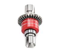 RC Pièces Voiture Compatible with MJX for Hyper Go 16207 16208 16209 16210 H16 14209 14210 14301 1/14 1/16 RC Car Parts Metal Differential 16420G(Red)