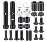 Rc Pilier pour Tamiya pour TT02 pour Yokomo pour Sakura 1/10 | RC Car Pieces rechange montants alu pour reglage hauteur facile et montage rapide par boulons Composant