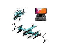 RC Plane with 4K HD Camera Collapsible RC Toys Quadcopter with 1080P HD Camera 3D Flips One-Key Take Off/Return Mini Foldable Drone Kids Gift Toys for Boys Girls(Blue)