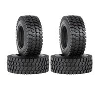RC Pneu De Voiture pour Axial pour Yeti Jr 90069 D90 TF2 pour Tamiya CC01 CC02 LC70 pour MST RC Crawler Car 4Pcs 75MM 1.55Inch Rubber Wheel Tire Tyre