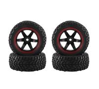 RC Pneu De Voiture pour Wltoys 144001 144010 124007 124019 pour Tamiya TT02B pour HSP 1/10 1/12 1/14 RC Voiture Tout-Terrain pour Buggy 4 Pièces Pneu De Roue 75 Mm