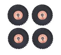 RC Pneus Bonne prise de façon d'amortissant forte résistance à l'abrasion pour les roues de véhicule SCX10 1/10 RC (Kupfer)