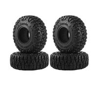 RC Pneus Composants Pour Axial Pour SCX24 AX24 Pour Traxxas Pour TRX4M 1/18 1/24 4 Pièces 60 Mm 1,0" Pneu Caoutchouc Souple Pour Roue Tout-terrain RC