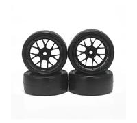 RC Pneus Composants Pour HPI Pour Traxxas Pour Wltoys 1/10 4 Roues Motrices 48 Mm Pneus Jantes 65 Moyeux Hexagonaux 12 Pièces Rechange Voiture Course RC Sur Route