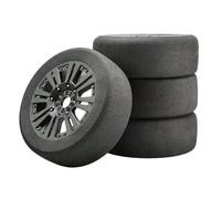 RC Pneus Composants Pour HSP Pour HPI 1/8 Ensemble De Pneus Mousse, Jantes 118 Mm Hexagones 17 Voiture Course Pièces Tout-terrain Accessoires Mises Niveau Remplacement(Color1)