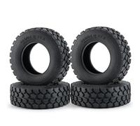 RC Pneus Composants Pour Tamiya 1/14 Pneu En Caoutchouc 84 X 30 Mm Pièces Détachées Voitures Tout-terrain Camions Véhicules Chenilles Mises Niveau Remplacement