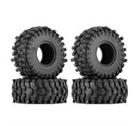 RC Pneus Roue Compatible avec Axial pour SCX10 90046 AXI03007 pour TRX4 RBX10M 1/10 Pièces De Mise À Niveau pour Chenilles RC Pneus De Roue 1.9 118 X 45 Mm
