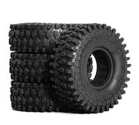 RC Pneus Roue Compatible avec Axial pour SCX10 UTB18 pour TRX4 pour Redcat 7VS4-10 FCX10 1/10 Pièces pour Chenilles RC 4 Pneus 1.9 105 X 38 Mm