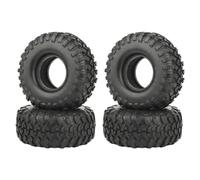 RC Pneus Voiture Compatible avec 4WD D90 D110 pour Axial SCX10 pour Capra pour MST TRX-4 1/2/4 Pièces 118mm Pneus De Route Rock Off Voiture RC 1.9 Pouces Pneu pour 1:10 RC