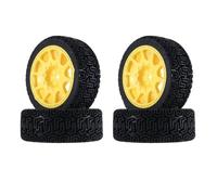RC Pneus Voiture Compatible avec Tamiya pour TT01 TT02 TT02B XV01 TA06 pour PTG-2 pour Kyosho 68Mm 1/10 RC Pneus De Voiture sur Route Touring Drift Roues De Pneu De Voiture