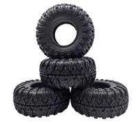 RC Pneus Voiture Compatible Avec Traxxas TRX4 Pour Axial SCX10 Pour Wraith RR10 4PCS 2.2 Pouces Pneus En Caoutchouc Pneus De Roue 128X60MM 1/10 RC Crawler