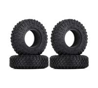 RC Pneus Voiture pour Axial AX90069 D90 TF2 pour Tamiya CC01 LC70 pour MST pour JIMNY 4 Pièces Pneus Tout-Terrain Caoutchouc Souple 85 X 28 Mm (1,55") Voiture