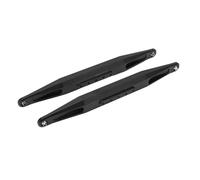 RC Rear Lower Trailing Arms 2PCS | Aluminum Alloy Upgrade for UD1002 UD1002se SG1002 1/10 Desert Off Road Car | Enhanced Stability/Control/Resilience (Noire)