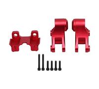 RC Rear Rocker Arm Aluminum Alloy High Hardness Hard Wearing Delicate Upgrade Part for Traxxas E Revo VXL Slash4WD Summit 1/16 RC Cars (Rouge)