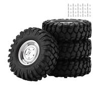 RC-Reifen, Accessoire Car Tire, Gummi-Reifen Radreifen für Crawler 1/10 Scale Offroad Truck