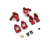 RC Réparations Jouets Pour HNR H9804 Foxhound 1/10 Métal C Direction Essieu Arrière Siège Ensemble 3 Pièces Télécommande Voiture Remplacement Accessoires(Red)