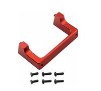 RC Réparations Jouets Pour Losi Micro B RTR LOS00007 1/24 Métal Aluminium Support Servo Voiture RC 2 Roues Motrices Pièce Rechange Pour Buggy Améliorations Accessoires(Red)