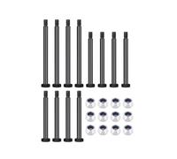 RC Réparations Jouets Pour Traxxas Pour Mini Pour Maxx 1/16 Ailes Avant Arrière Acier Bras Suspension Kit D'axes Voiture Télécommandée Amélioration Pièces Rechange Pièces Détachées