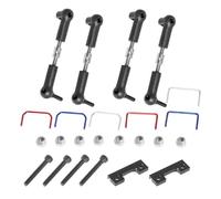 RC Réparations Jouets Pour Traxxas Pour Slash Pour E-Revo 1/16 Kit Barres Stabilisatrices Avant Arrière Larges Mise À Niveau Modèles Voitures Télécommandées Réparations Accessoires
