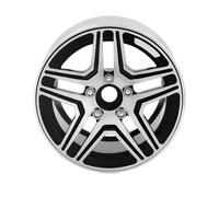 RC Roue Beadlock Pour Axial Pour Wraith 90048 RR101/10 1, 2 Ou 4 Pièces Alliage Métallique Fixation Beadlock 2,2 Pouces Jantes Moyeux Pièces Mise À Niveau Crawler RC(1pcs)