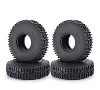 RC Roue Pneus Pour TRX-4M Pour Defender Pour Bronco 1/18 Pour Axial Pour SCX24 1/24 4 Pneus En Caoutchouc À Pour Talon 64/65 Mm Pour Chenilles RC Voiture Camion(Type A)