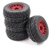 RC Roues De Voiture pour Traxxas pour Arrma pour Tamiya pour HSP pour HPI pour Kyosho pour Hobao 1/8 1/10 rc Car 4Pcs Short Course Truck Tire Wheel