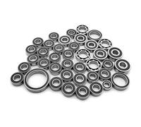 Rc Roulement PièCes for Axial for SCX10 III for Gladiator 1/10 Complete Ball Bearings Kit 40 Pcs Rc Car Parts Model Accessory Reapir Assemble