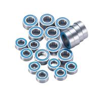 Rc Roulement PièCes pour Kyosho Double Dare USA-1 1/8 Kit Moyeu De Roue, Axe Et Roulements Scellés Bleus pour Voiture Radiocommandée Crawler Pièces De Mise À Niveau