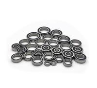 Rc Roulement PièCes pour Traxxas pour MAXX pour WideMAXX 4S 89086-4 1/10 Kit Complet 27 Roulements Noirs Étanches Pré Graissés Voitures Monster Trucks RC