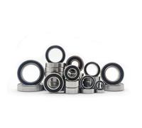 Rc Roulement PièCes pour Traxxas pour MAXX pour WideMAXX 4S 89086-4 1/10 Kit Complet 27 Roulements Noirs Étanches Pré Graissés Voitures RC Monster Truck