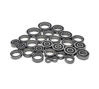 RC Roulements Pour Traxxas Pour MAXX Pour WideMAXX 4S 89086-4 1/10 27 Pièces Kit Complet Roulements Noir Scellé Pré Graissé Pièces Pour Voiture Radiocommandée Monster Truck