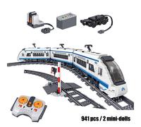 Rc Sans Boîte - Blocs De Construction Sur Rail À Grande Vitesse, Train De Locomotive Électrique Fuxing Hexie, Briques Techniques, Jouets Pour Enfants, Cadeaux Pour Garçons