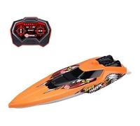 Dickie Toys - Bateau télécommandé Sea Hawk - Débutant motorisé prêt à fonctionner (RTR) 330 mm Orange