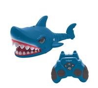RC Shark - Crazy Shark Requin télécommandé avec effets sonores bleu TU