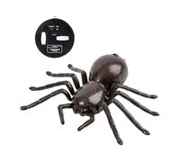 RC Spider Robot - Robot de télécommande sans Fil pour avec des lumières LED, Action Rampante réaliste | RC Spider Toy pour garçons et Filles, Jouet pour Animaux de Compagnie électronique pour