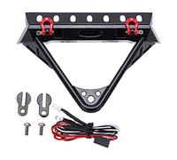 RC Stinger Bumper avant LED Light Axial Scx10 II III Génération 1/10 Nuit durable de nuit Drive Black (Toe pointu: 5,4 x 4,4 x 2,6 cm / 2,1 x 1,7 x 1 po)