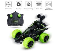 Rc Stunt Car 360 Rotating Side Tumbling Vehicle Kids Télécommande Jouet Aodo1095
