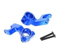 Rc Tasse Direction pour Arrma 4X2 2WD pour Gorgon 1/10 Ensemble De Coupelles De Direction Avant Fusée De Direction Monster Truck RC Pièces De Mise À Niveau Accessoires(Blue)