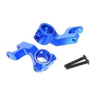 Rc Tasse Direction Pour Arrma Pour Gorgon 1/10 Coupelle De Direction Avant En Métal 4x2 2WD Monster Truck Pièces Et Accessoires Pour Véhicules À Chenilles Mise À Niveau Remplacement(Blue)
