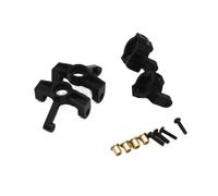 Rc Tasse Direction pour FMS pour Rochobby 1941MB Willis Climber 1/6 Coupelle Direction en Métal C Siège Voiture RC Accessoires Mise À Niveau Remplacement Et Modification des Pièces(Black)